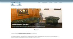 Desktop Screenshot of fernandezabogados.net